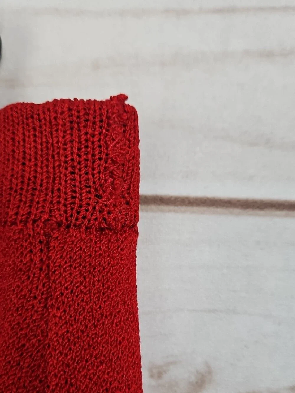 St. John Evening by Marie Gray Vintage Red Knit Pencil Skirt | Size 6 - Picture 7 of 13